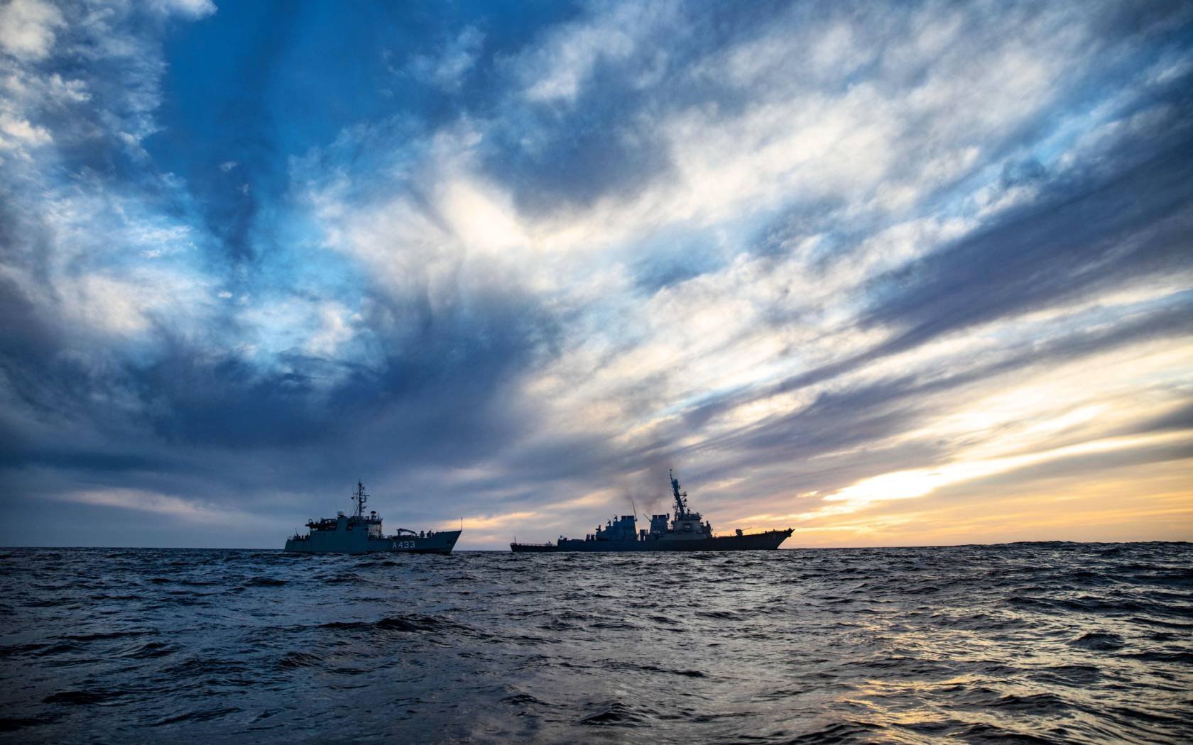 The Estonian Navy's Lindormen-class minelayer.