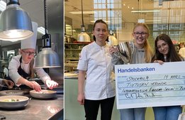 Jana och Alva från Borås segrade i Kockduellen
