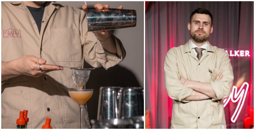 Eric Söderlund på Sway är Sveriges bästa bartender.
