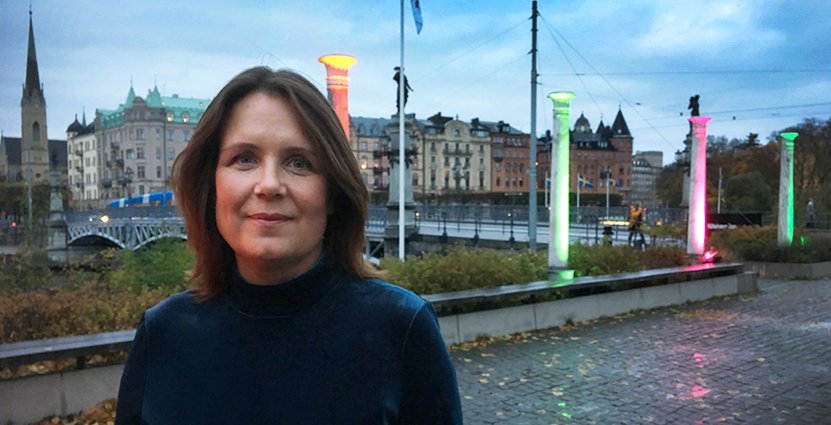 Camilla Zedendahl, vd för Kungliga Djurgårdens Intressenter. Foto: Maud Lindholm