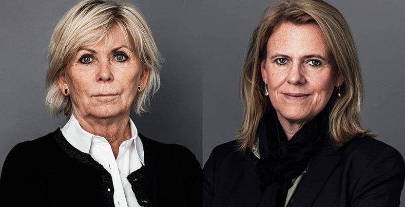 Förhandlingarna strandade. Visitas vd Eva Östling och förhandlingschef Antje Dedering. 