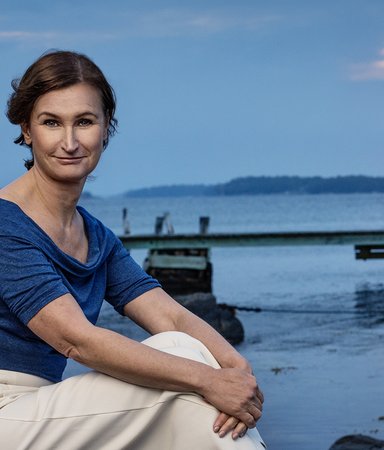 Viveca Sten tar långsemester i skärgården: ”6 utgivna böcker på 13 månader, där går gränsen”