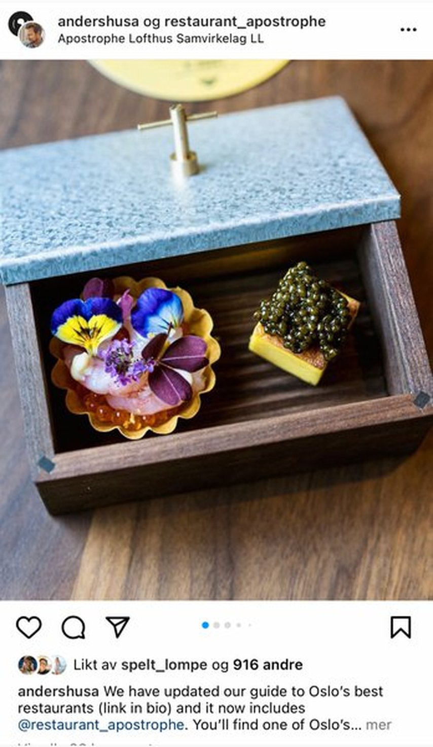 Skjermbilde gjengitt med tillatelse av @andershusa.