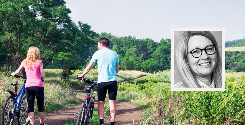 Satsningen på cykling kommer att göra stor skillnad för<br />
 besöksnäringen, säger Mia Landin, vd på Visit Värmland. Foto: Colourbox