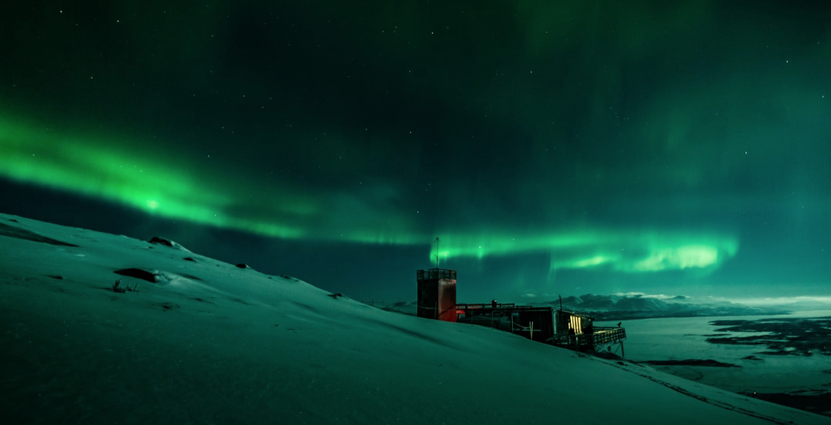 Norrskenet är en gratis naturupplevelse som kan<br />
 paketeras på många sätt mot turister. Foto: Swedish Lapland