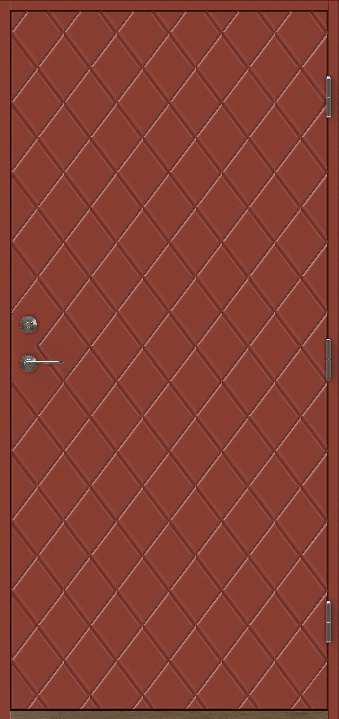 Dalmas utan glas Röd