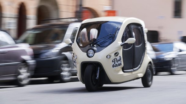 Pod-taxi i Stockholm Foto: Nils Petter Nilsson