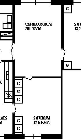 PlanlösningHistoriegränd 24 B
