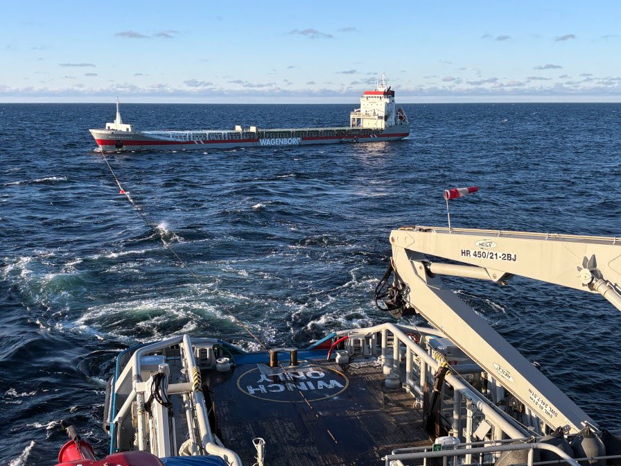 Kustbevakningen Triton 15 februari 2026 Gotska sandön