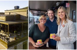 Surströmming fyller takterassen i Sundsvall