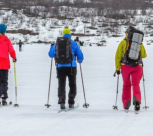 Skidtur i Abiskofjällen med Scandinavian Sami Photoadventures