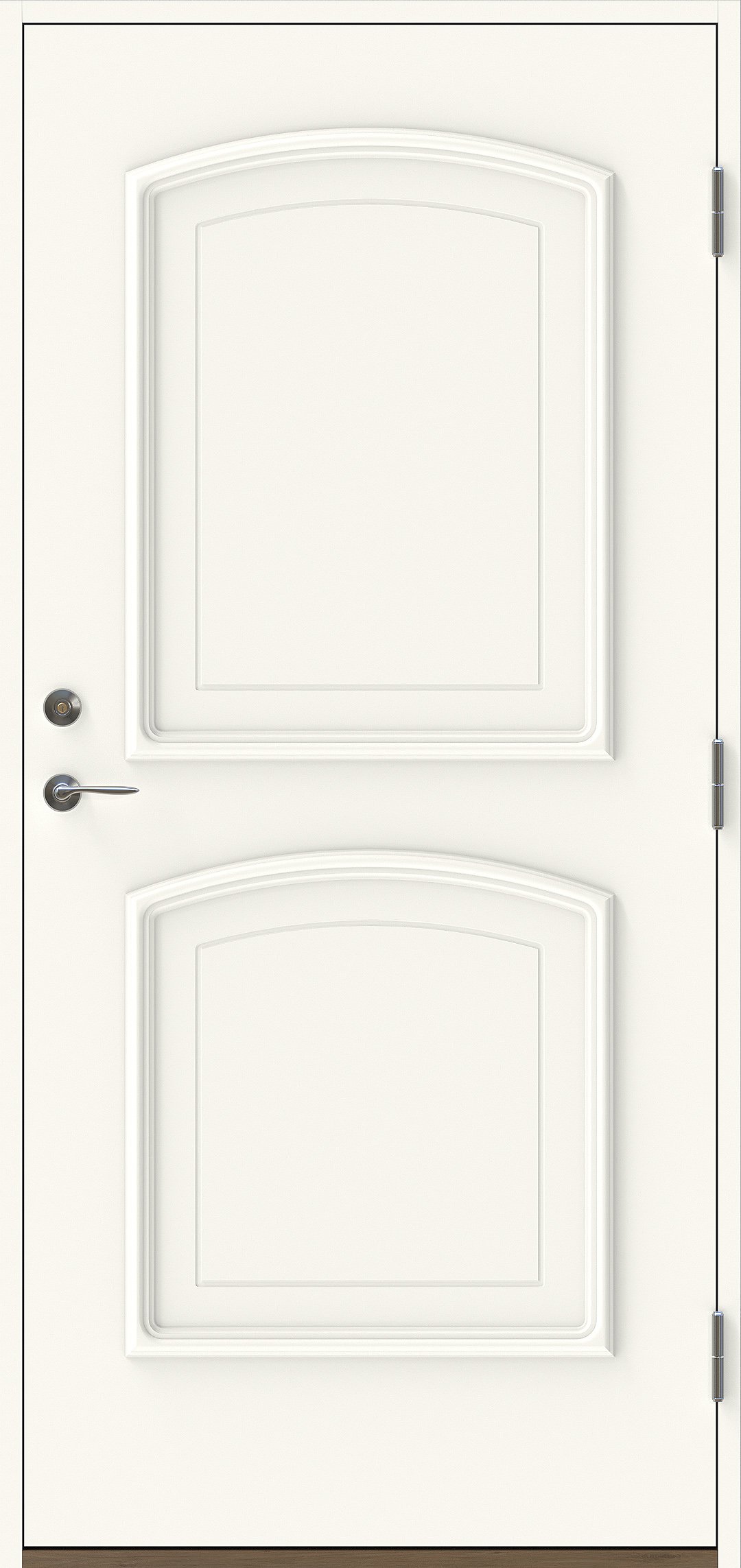 Safir utan glas Vit