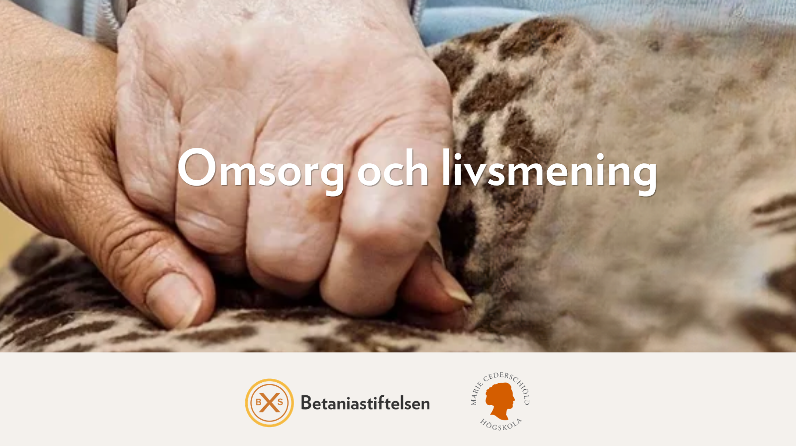 Omsorg och livsmening