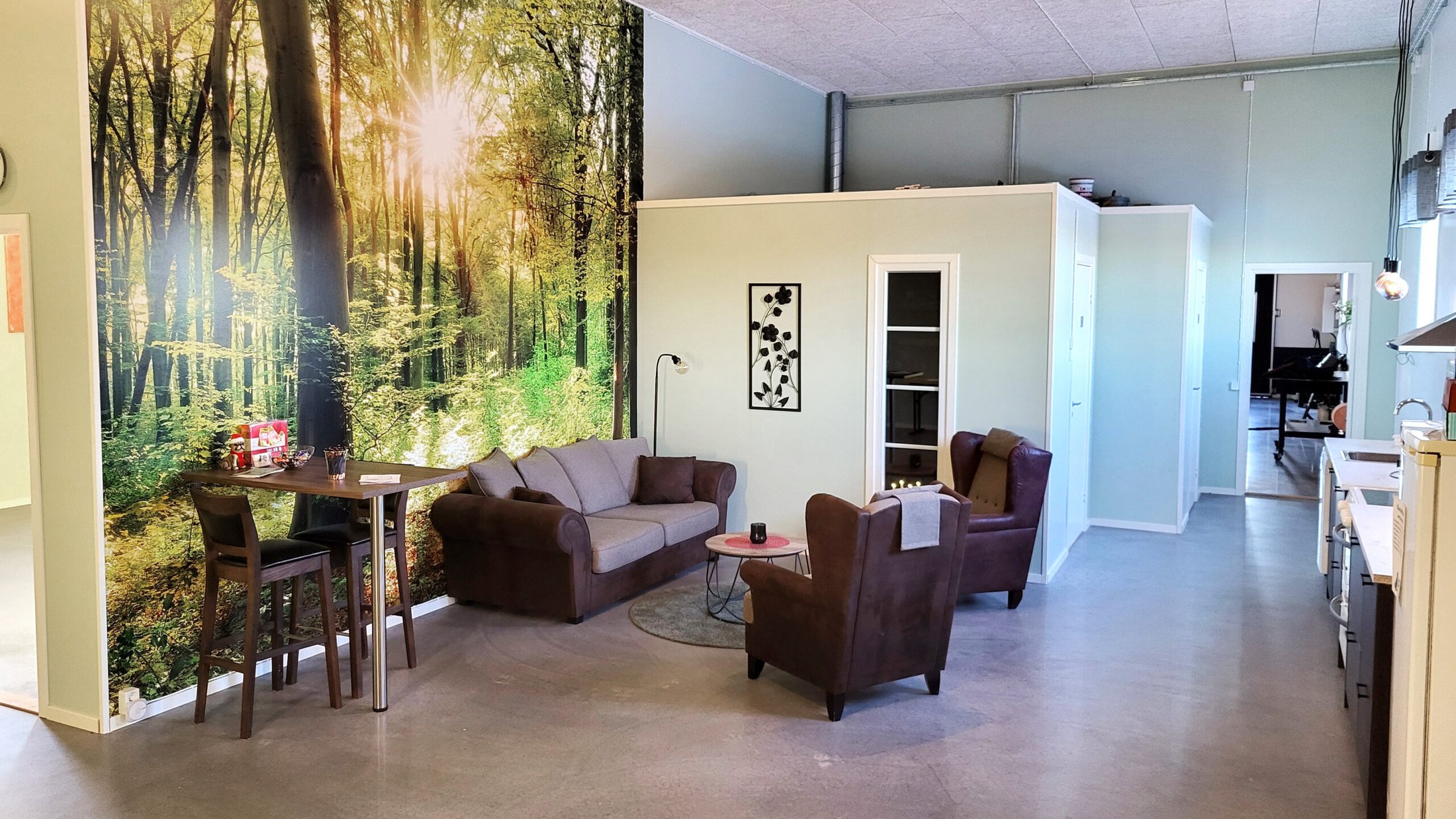 Kombinerad maskinhall