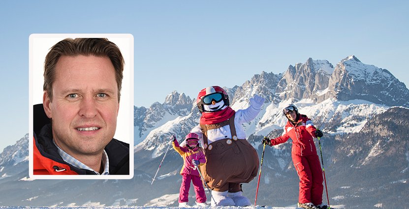 Skistars barnkoncept Valle är en succé i Österrike, säger vd Mats Årjes.  Foto: Skistar