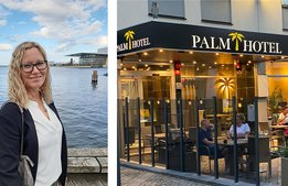 Nyöppnade Palm Tree Hotel bjuder barn på julfirande 