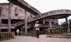 The modernist building in Chandigarh India, a city built by French architect Le Corbusier.