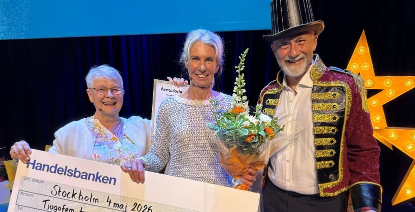Ulrika Kvarnhult prisades under Visitadagen 2026. 