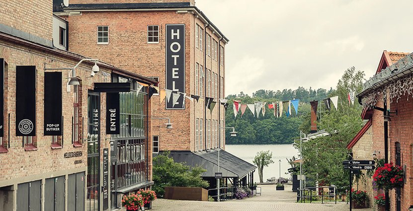 Att utveckla Nääs Fabrikers bomullsspinneri från 1800-talet till hotellrum och kontor krävde samarbete med en lokal antikvarie. 