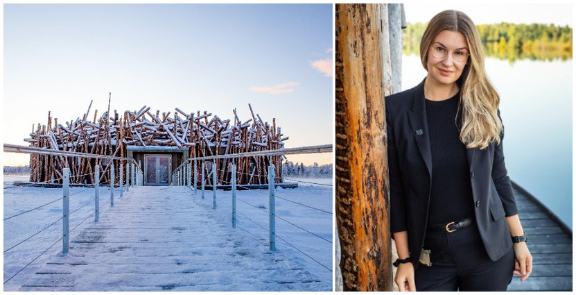 Klara Ranggård, vd på Arctic Bath