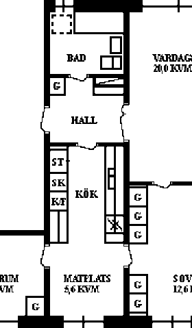 PlanlösningHistoriegränd 16 A