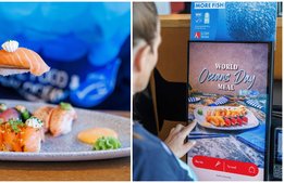 100 procent miljömärkt fisk på Sushi Yama