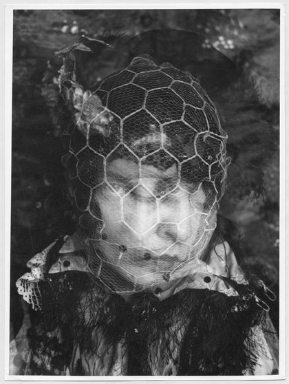 Gertrud Arndt, Maskenfoto Nr. 16, 1930, Bauhaus-Archiv Berlin.