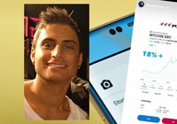 Samir Badran haussar kryptocertifikat på sitt Instagramkonto: 