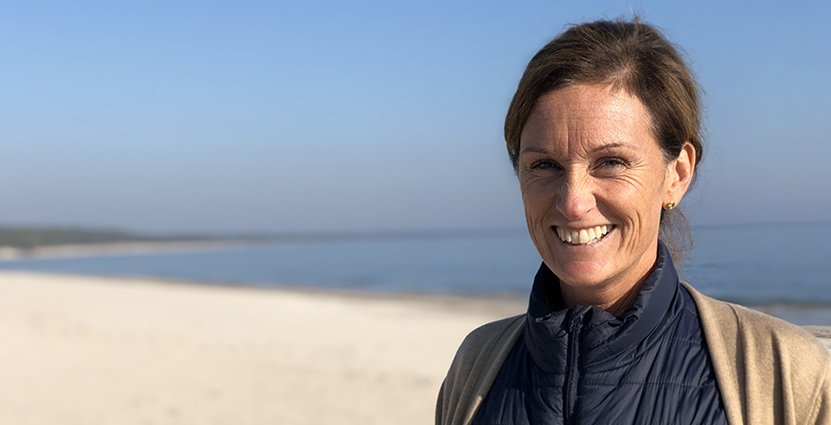 Anna Barkevall, vd och delägare Böda Sand. Foto: Böda Sand