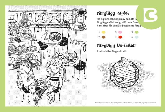 LasseMaja: F&auml;rgl&auml;gg caf&eacute;et