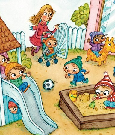 11 barnböcker om att gå på förskolan