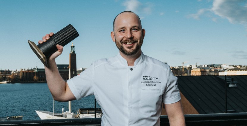Ludwig Tjörnemo, vinnare av Bocuse d’Or Sweden 2025.  Foto: Samuel Unéus