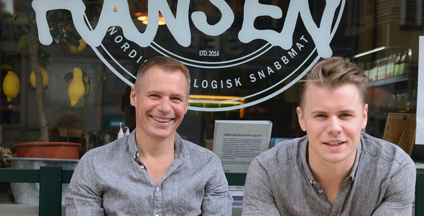 Sjs samarbetspartner Kalf & Hansen har två restauranger i Stockholm. <br />
Företagets vision är att erbjuda nordisk ekologisk snabbmat. Foto: Charlotte Gawell
