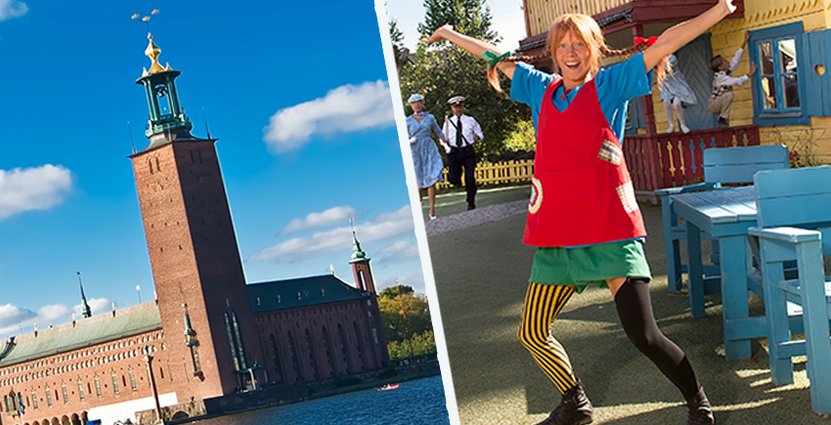 Pippi ska sälja Vimmerby i huvudstaden. 