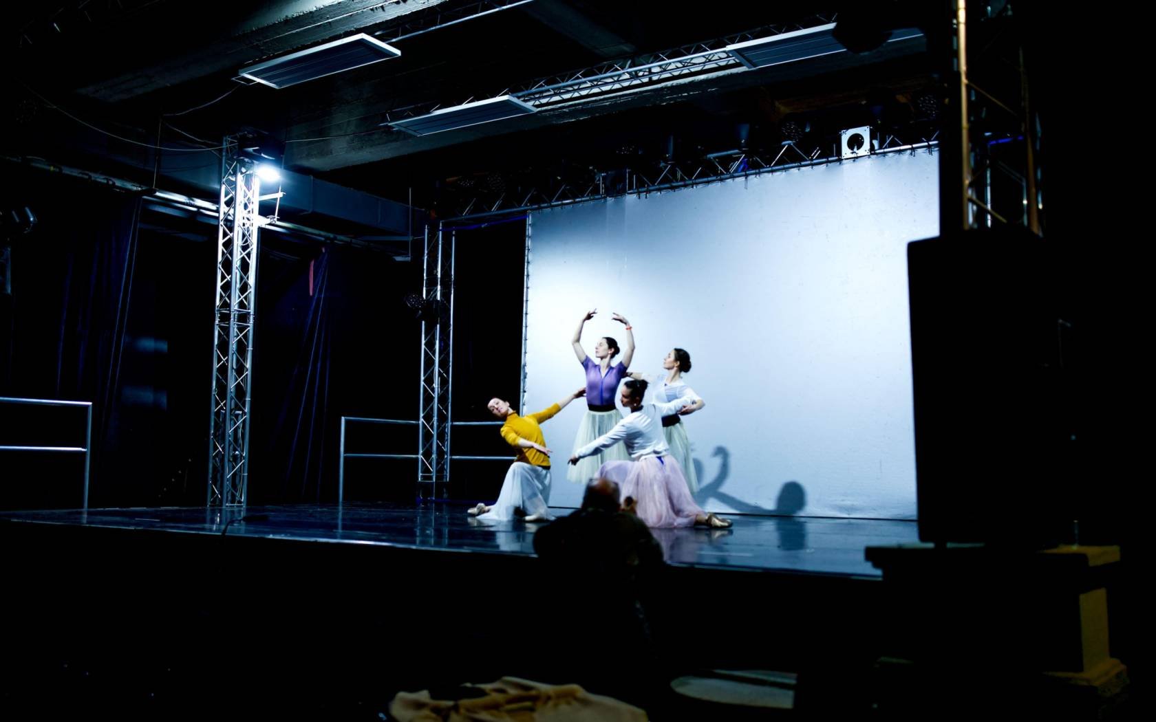 Five floors below ground, in the city of Kharkiv, artists of the Opera House continue to prepare for their performances.