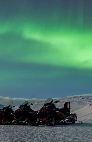 snowmobile electric aurora