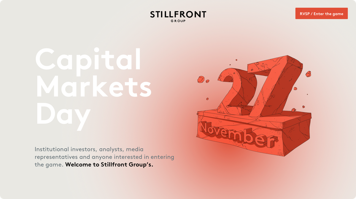 Stillfront Group Capital Markets Day