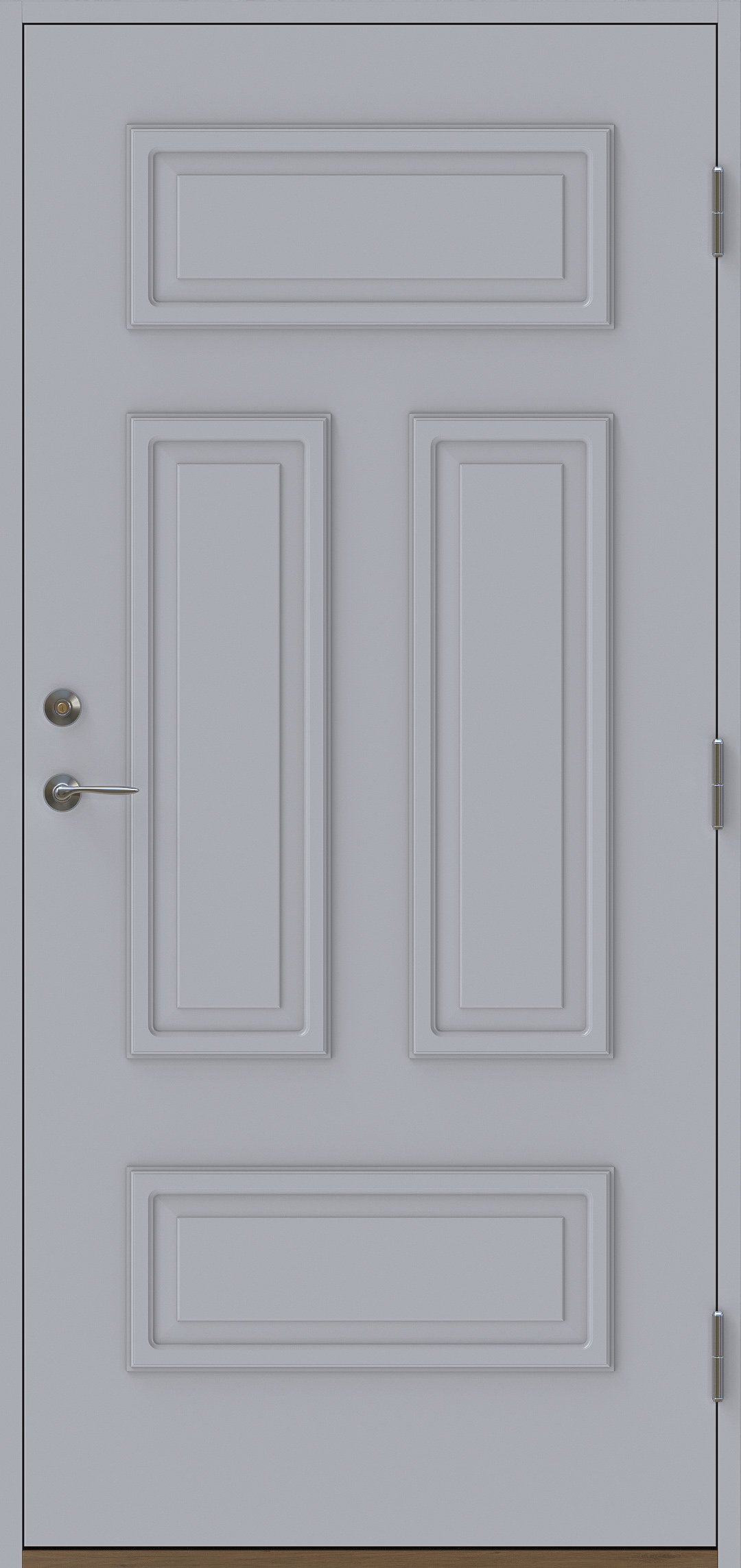 Norrsken dekor utan glas Ljusgrå