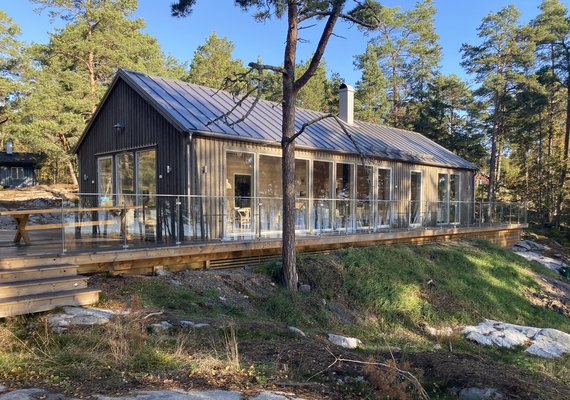 Ladhusstilen med ribbpanel och järnvitriol