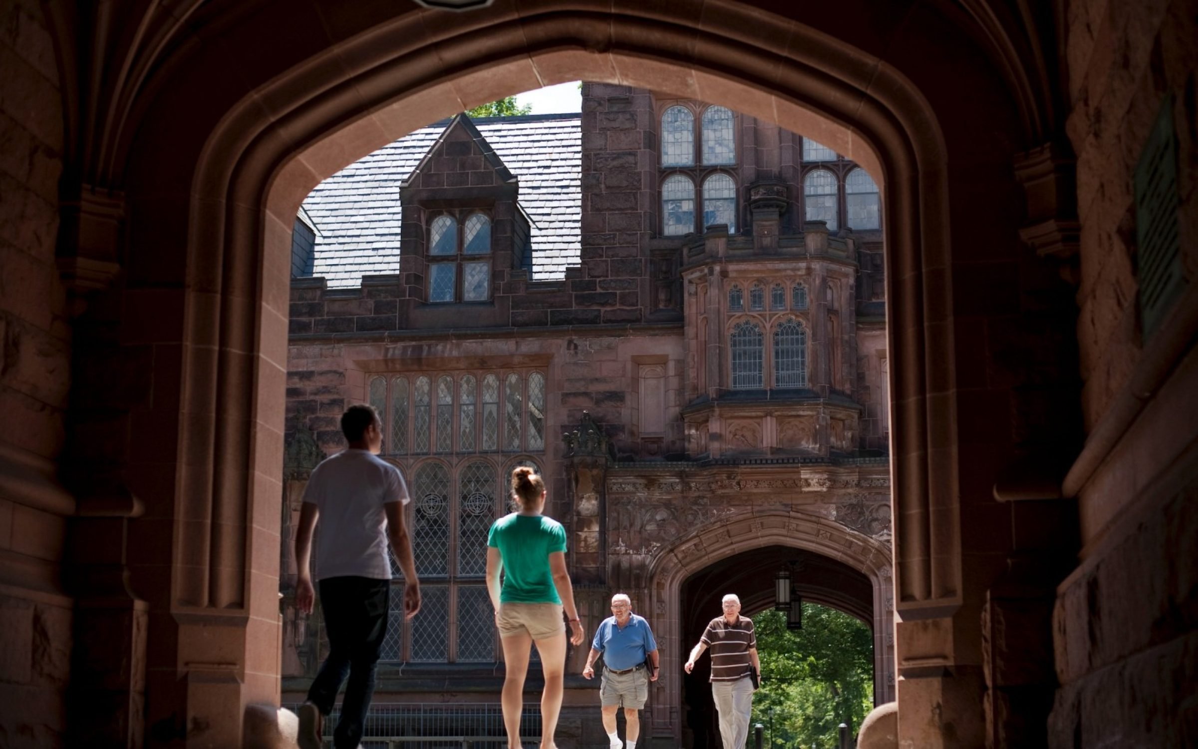 The quads at Princeton University, New Jersey, USA. Credit: Bloomberg / Getty Images.