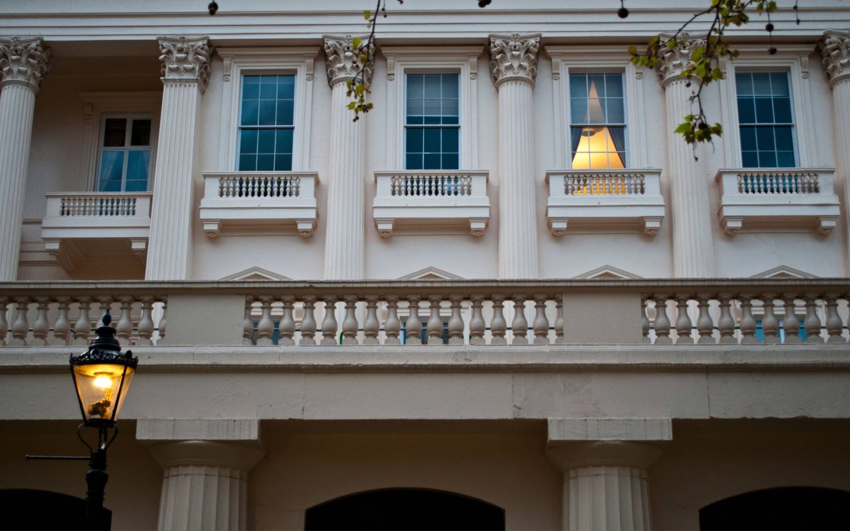 Carlton House Terrace, the original headquarters of the Information Research Department.