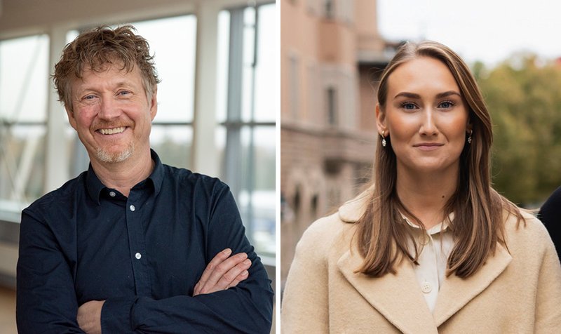 Jan S&ouml;derqvist, branschexpert p&aring; Spiris, och Linnea Engelberg, senior h&aring;llbarhetskonsult och Senior Manager p&aring; Aspia.