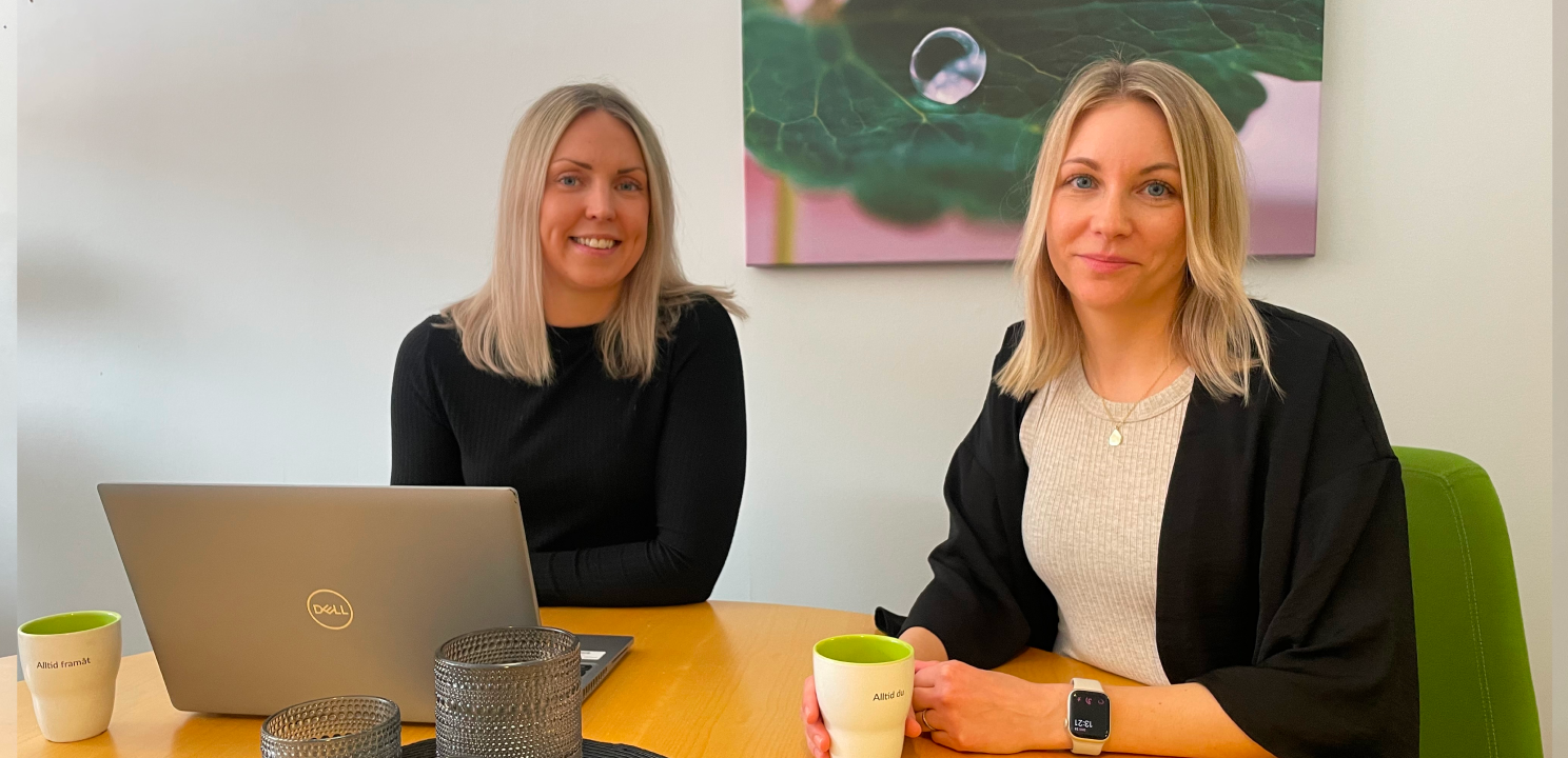 Kristin Jarneland och Johanna Lundström