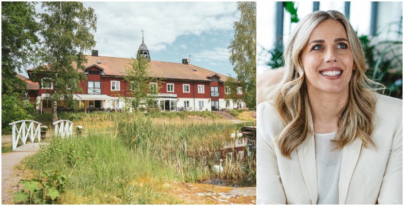 Madeleine Brehmer, vd på Sabis, som driver Fågelbrohus. 