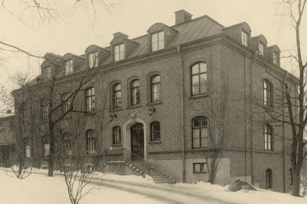 M-huset, exteriör, 1920-tal.