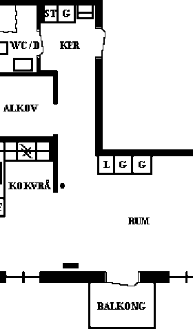 PlanlösningRullstensgatan 25 B