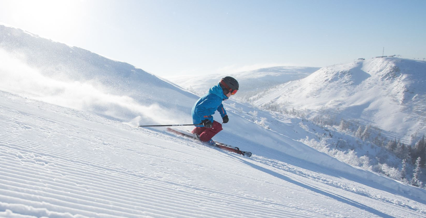För Vemdalen drog säsongen i gång redan i lördags<br />
 när Vemdalsskalet premiäröppnade skidåkningen. Foto: Pressbild Skistar