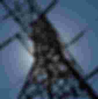 Electricity pylon. Credit: David Leadbitter / Alamy Stock Photo