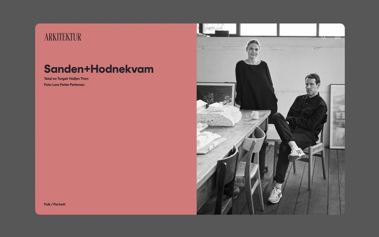 Portrettformat av arkitekter 