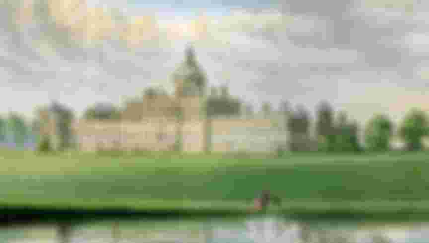 Castle Howard, Yorkshire, home of the Earl of Carlisle, c1880. Castle Howard was built between 1699 and 1712 to designs by John Vanbrugh. A print from A Series of Picturesque Views of Seats of the Noblemen and Gentlemen of Great Britain and Ireland, edited by Reverend FO Morris, Volume I, William Mackenzie, London, c1880.